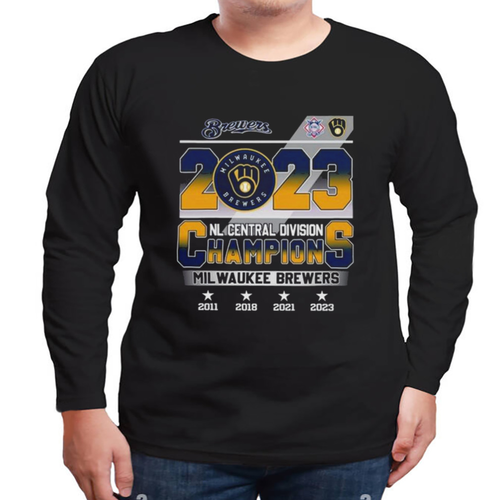 2023 Nl Central Division Champions Milwaukee Brewers 2011-2023 T-shirt 3 Longsleeve tshirt