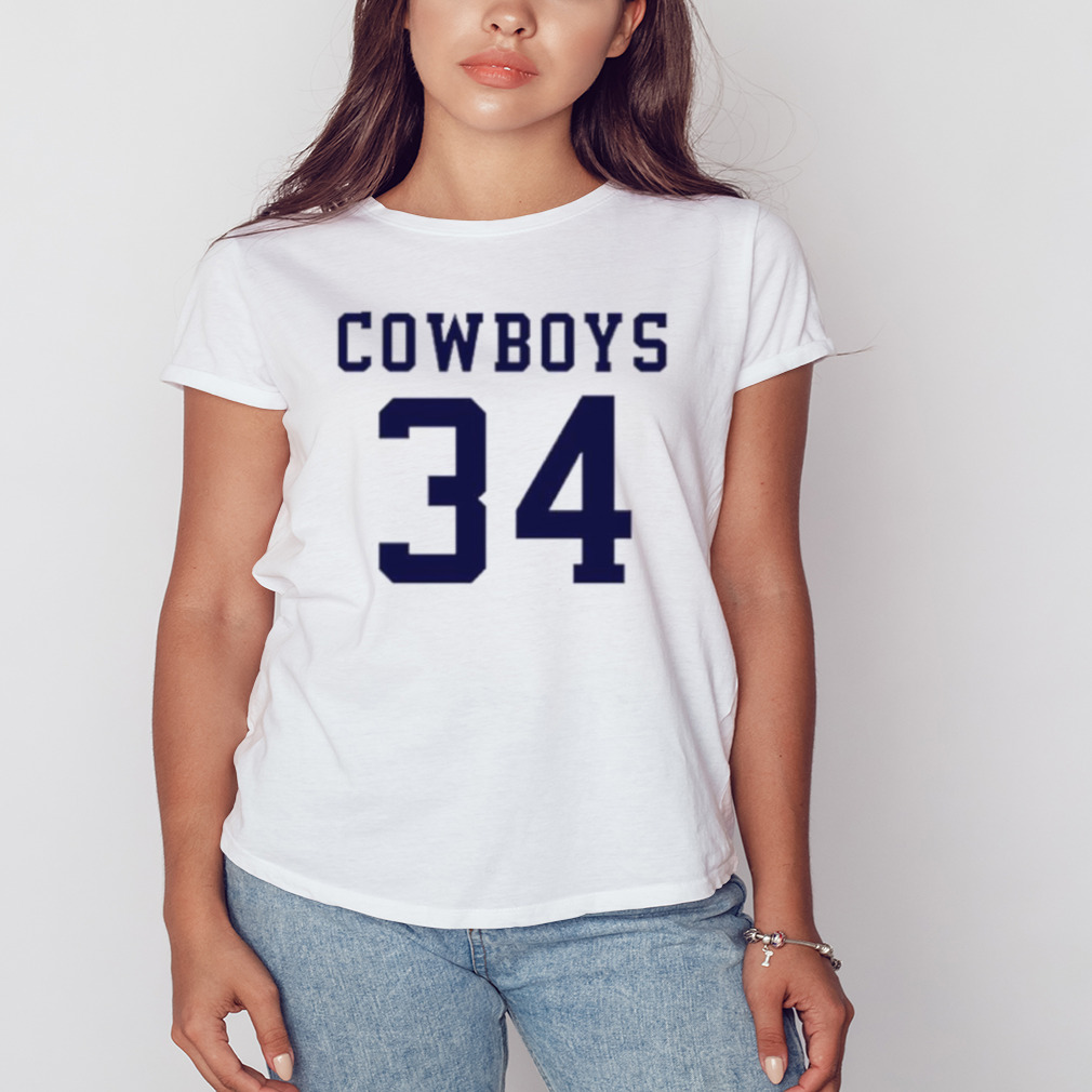 Alan Jackson Cowboys 34 Dallas Cowboys Shirt