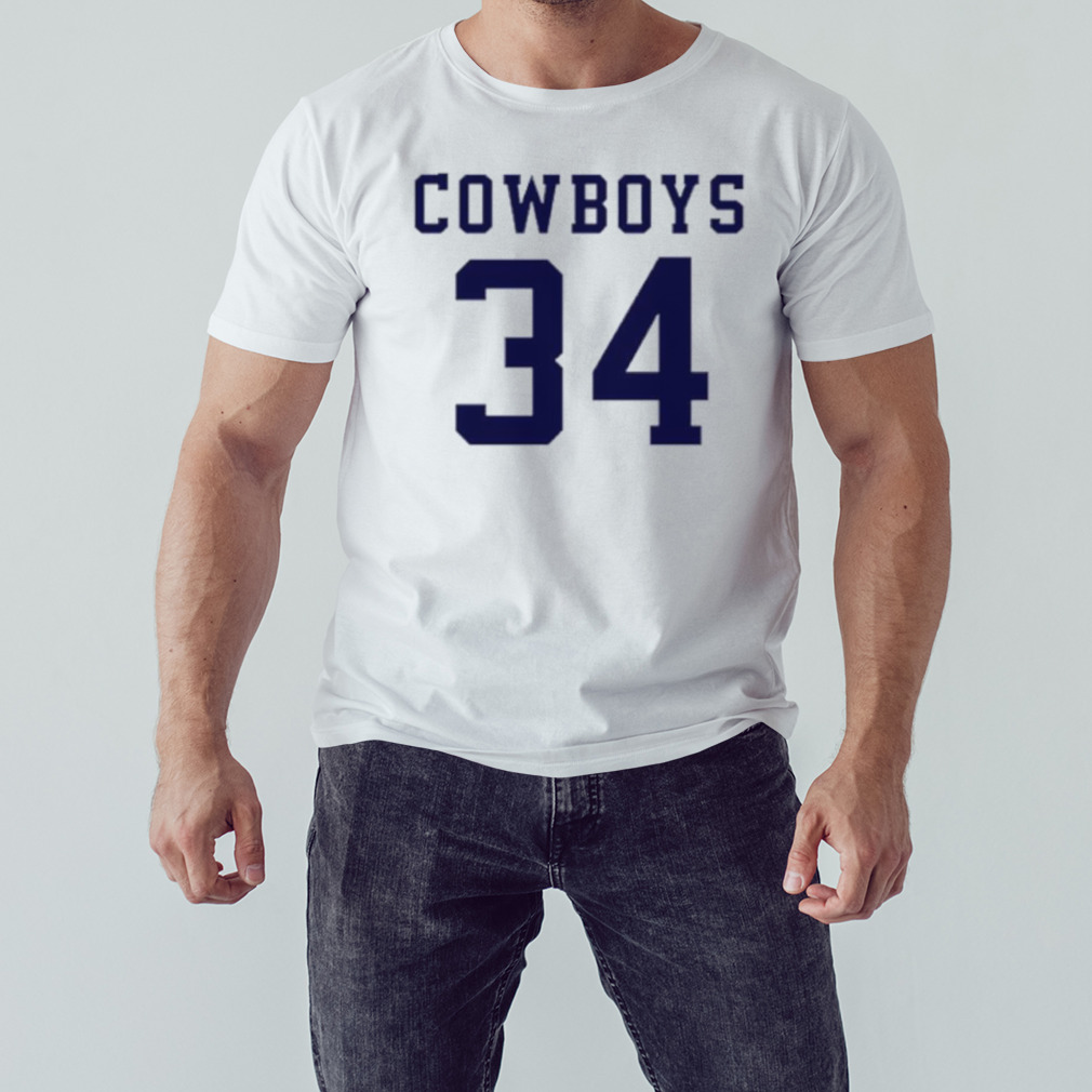 Alan Jackson Cowboys 34 Dallas Cowboys Shirt