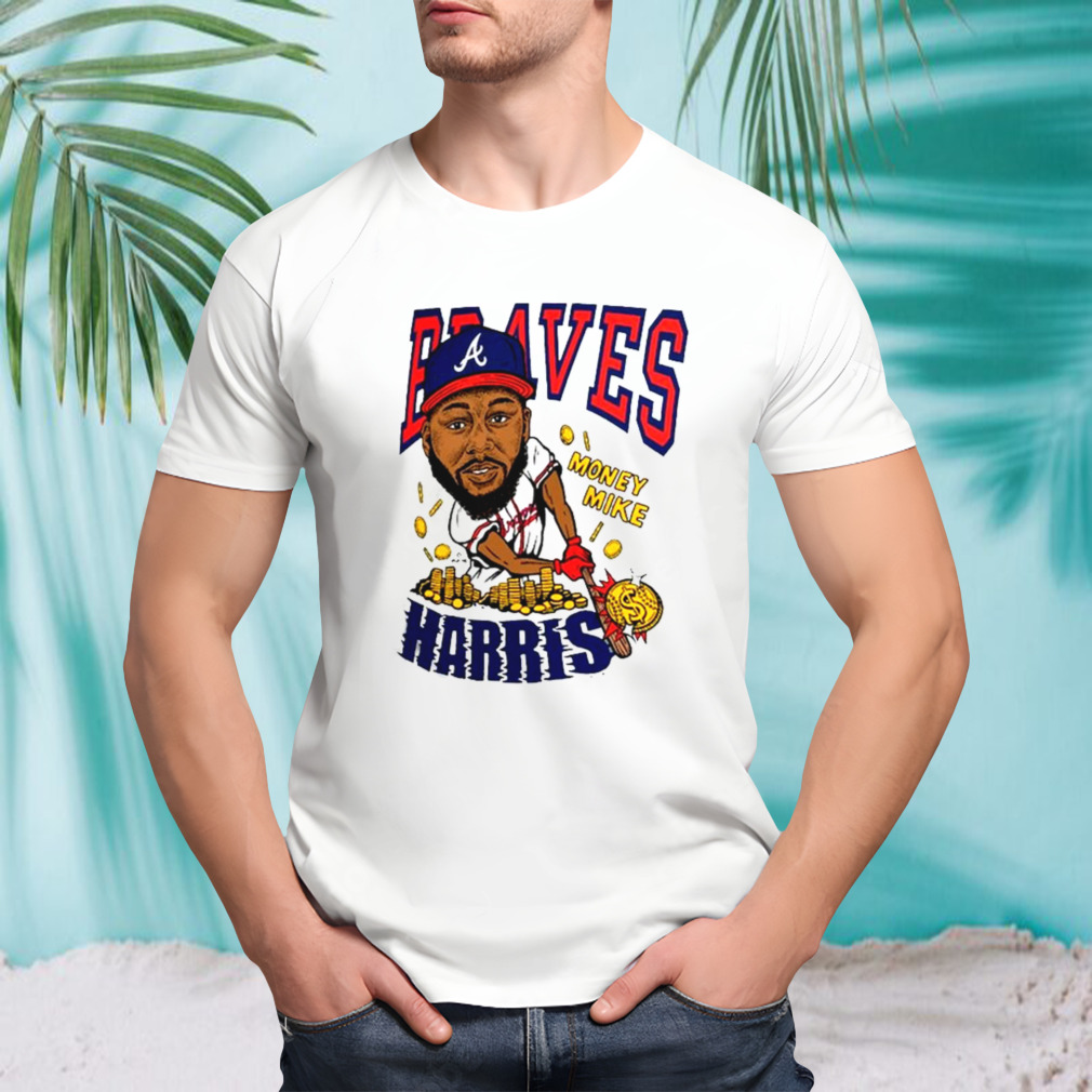 Atlanta Braves Michael Harris Ii Homage Caricature Tri-blend T-shirt