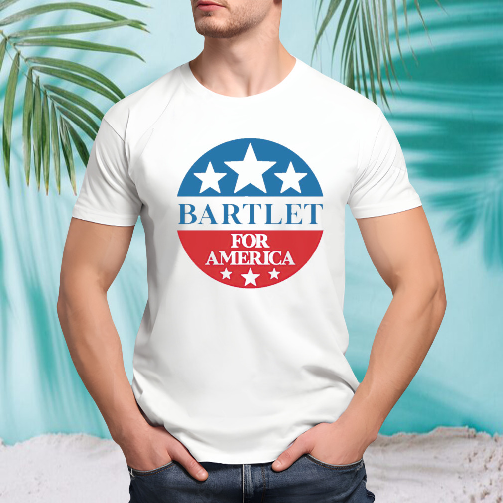 Bartlet for America logo shirt
