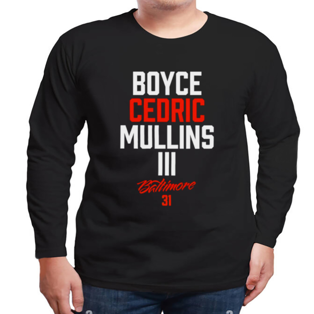 Baltimore Orioles Boyce Cedric Mullins III shirt - redbubbletees