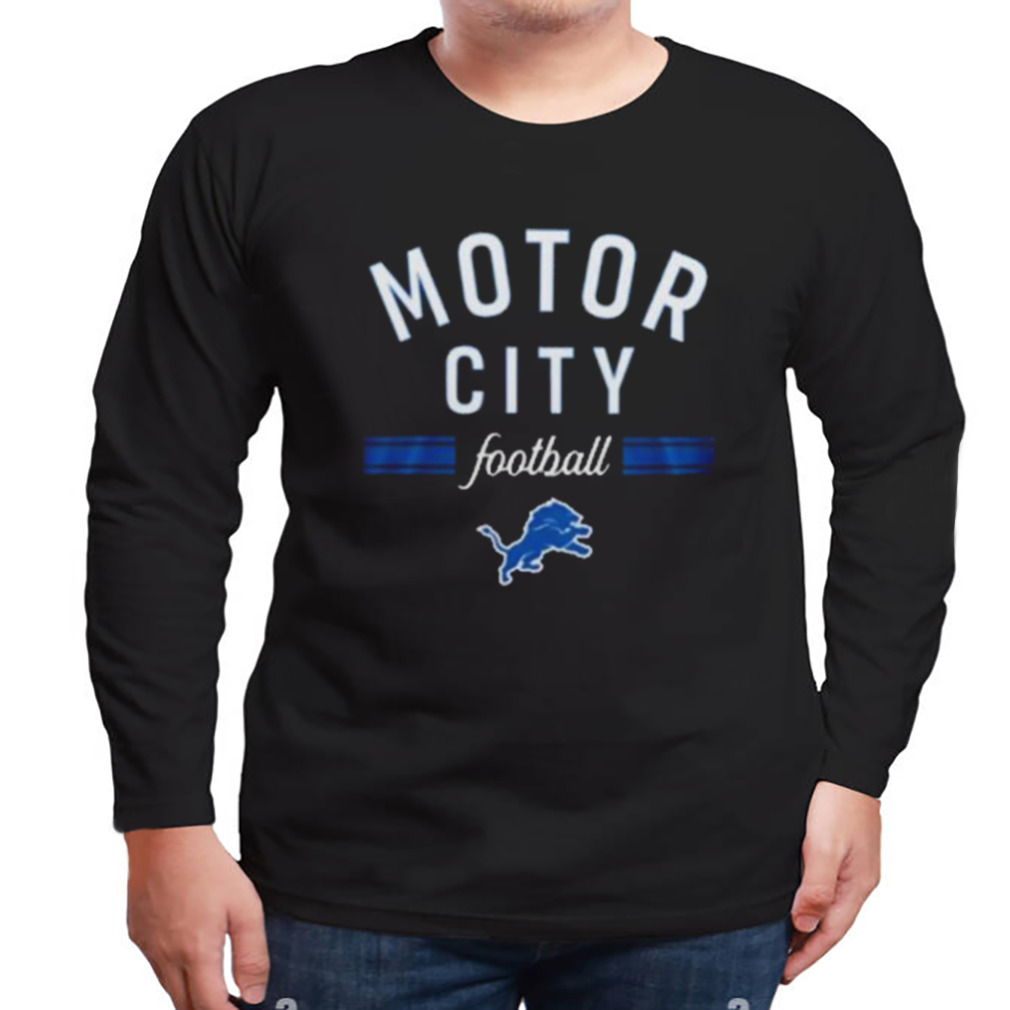 Detroit Lions Motor City Football shirt 3 Longsleeve tshirt