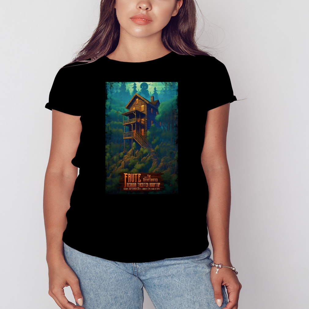 Frute Georgia Theater Rooftop Sept 26 2023 Poster T-shirt 2 Women's tshirt
