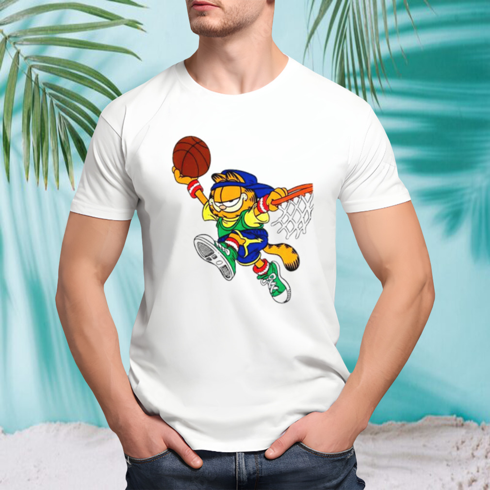 Garfield Basketball Jumbo Print shirt