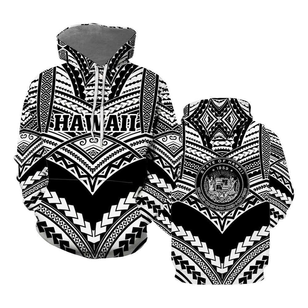 Hawaii Polynesian All Over Print  For Men & Women  HT2388