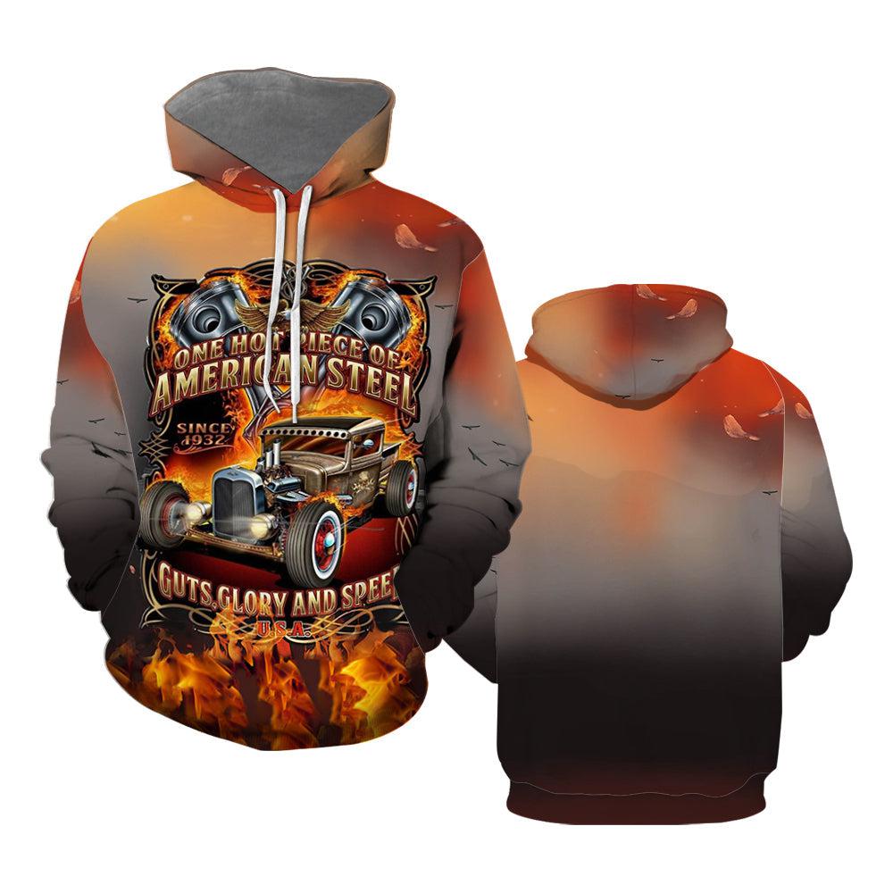 Hot Rod One Hot Piece Of American Steel All Over Print  For Men & Women  HP2272