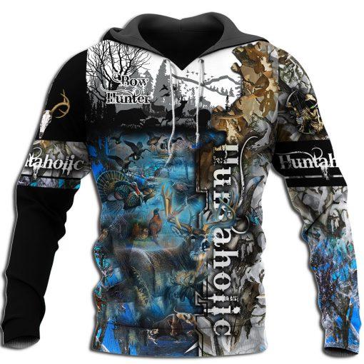 Huntaholic Camo All Over Print  For Men & Women  HT2476