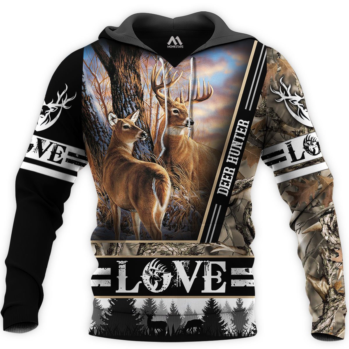 Hunting - Love Deer Hunter All Over Print  For Men & Women  HT5158