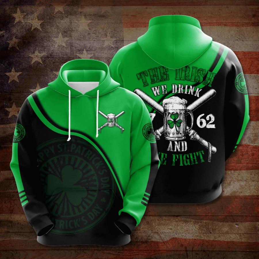 Irish Saint Patrick’s Day All Over Print  For Men & Women  HT4661