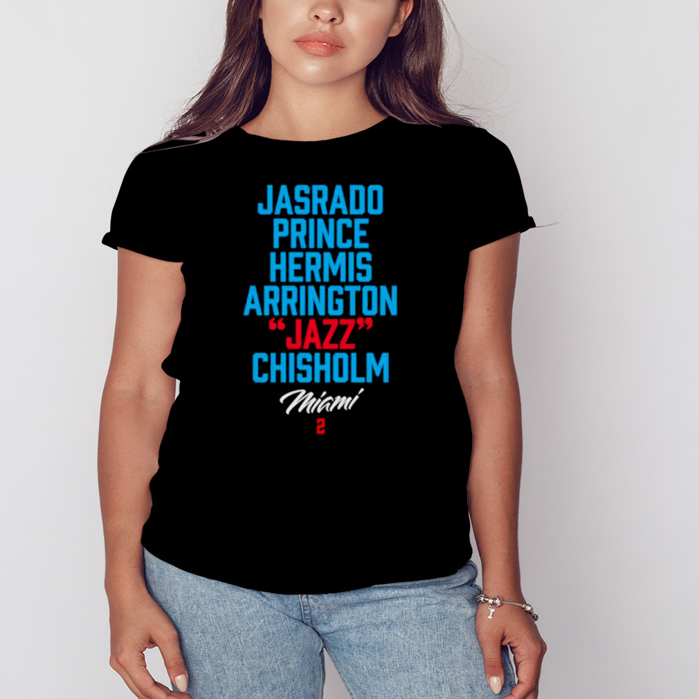 Jasrado Prince Hermis Arrington Jazz Chisolm Miami Shirt