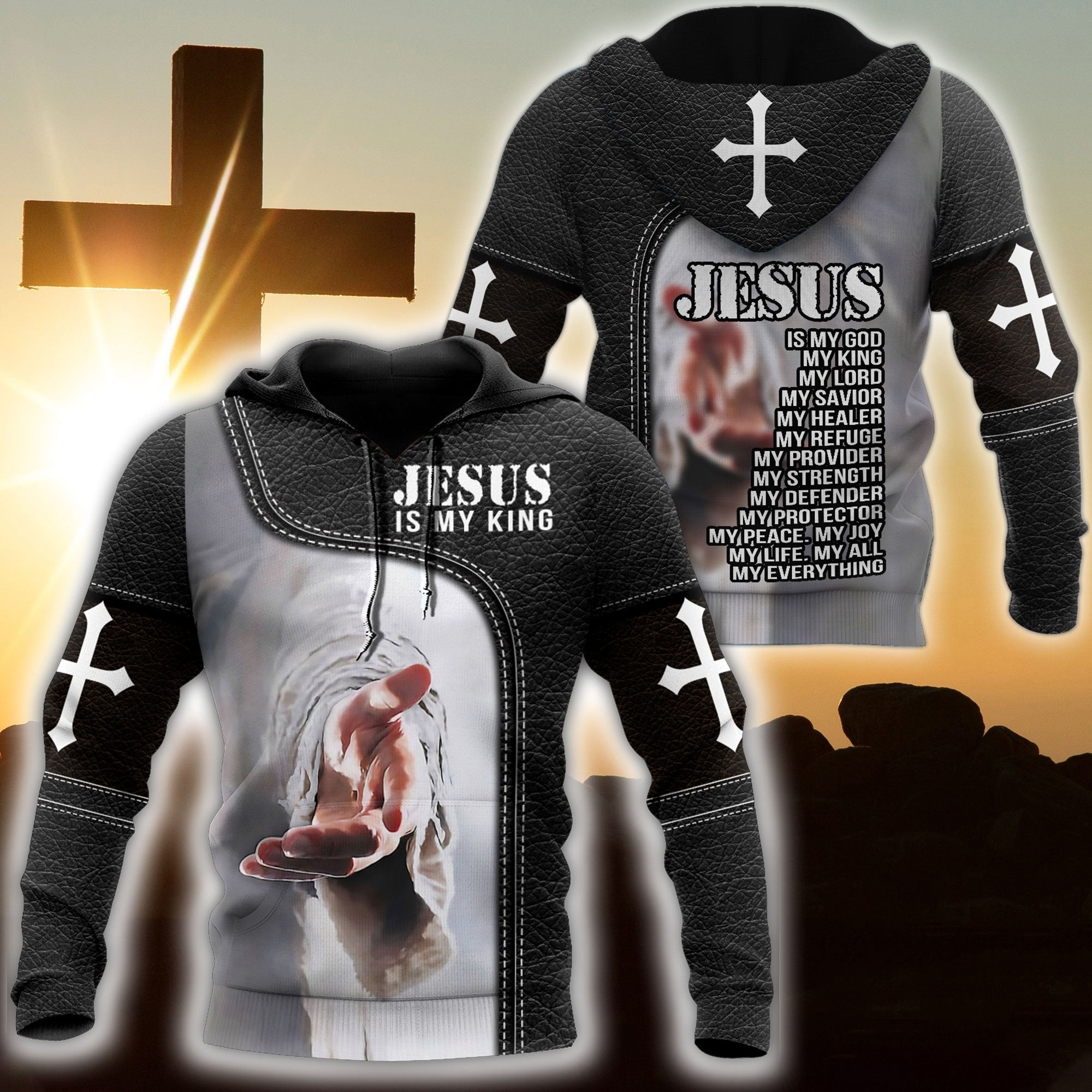 Jesus Easter All Over Print  For Men & Women  HT6954