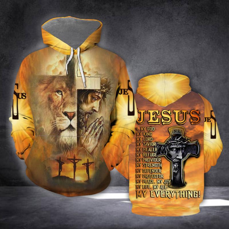 Jesus Is My God - My King - My Lord All Over Print  For Men & Women  HP1139