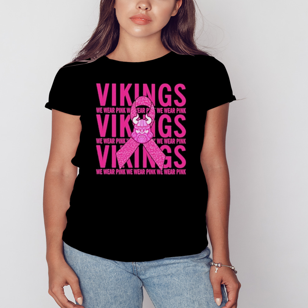 pink vikings shirt