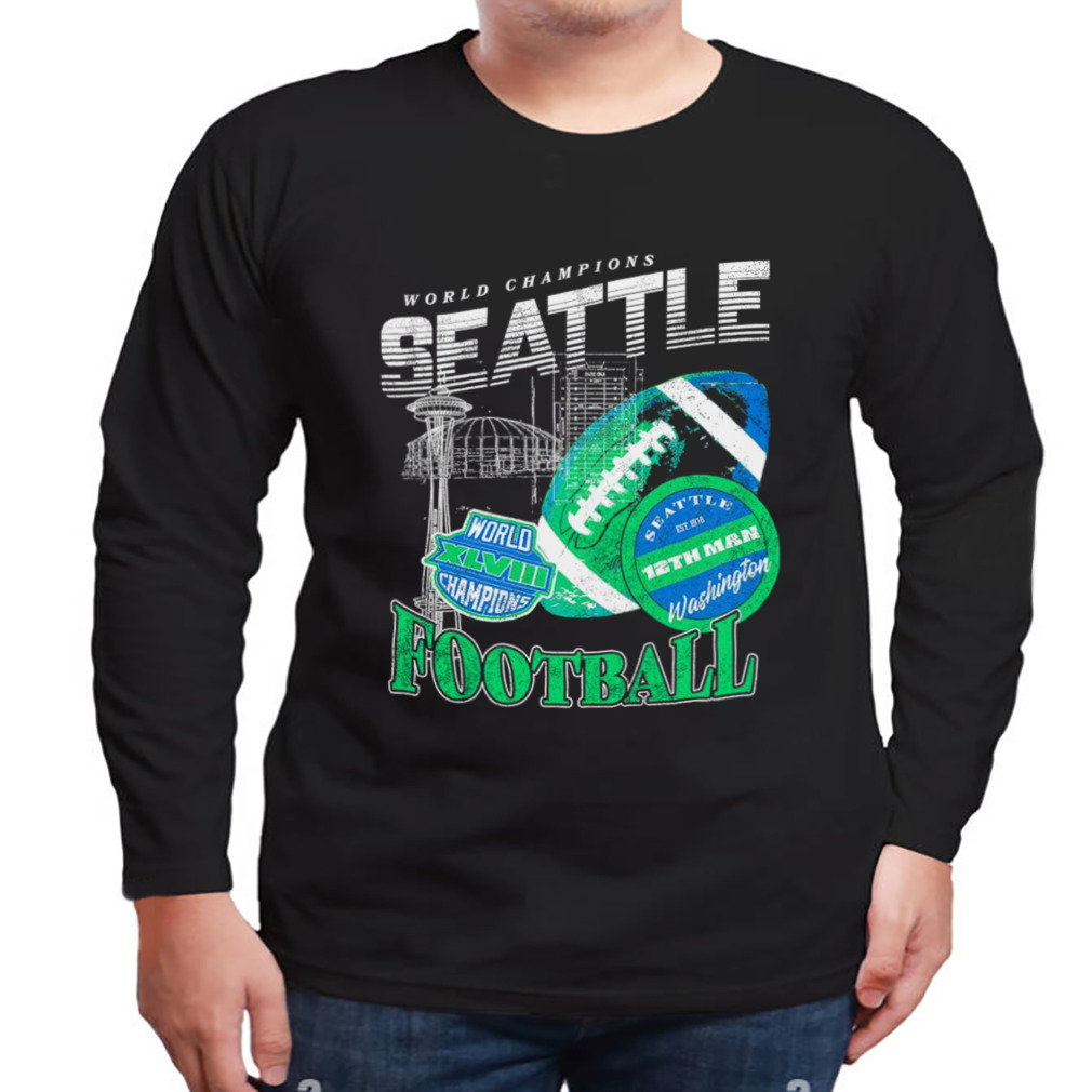 Seattle Seahawks World Champions Football retro shirt, hoodie