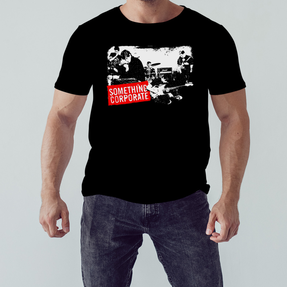 Something Corporate Band retro photo shirt