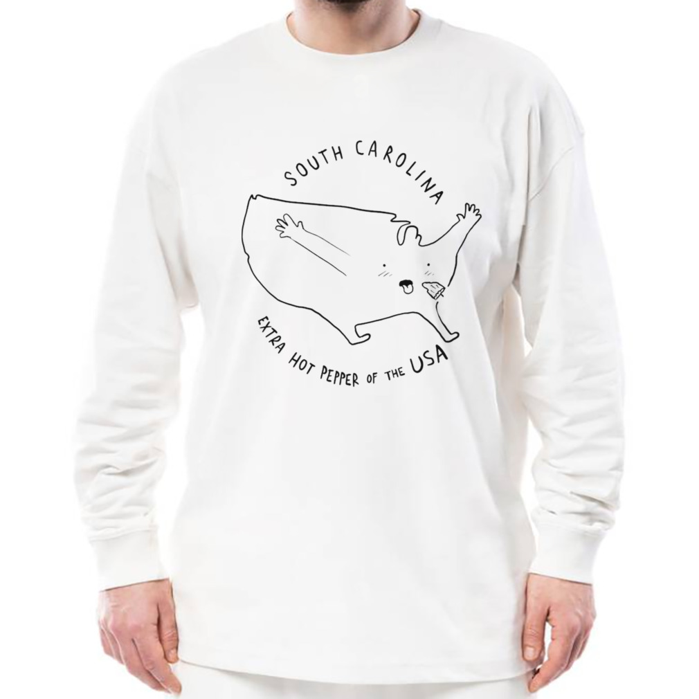 South Carolina extra hot pepper of the USA State shirt 3 Longsleeve shirt