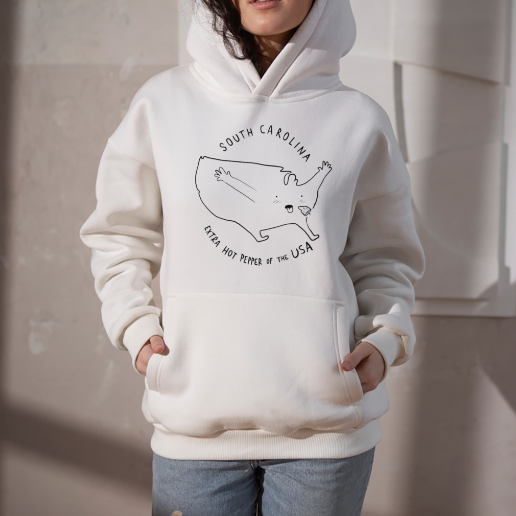 South Carolina extra hot pepper of the USA State shirt 5 Hoodie