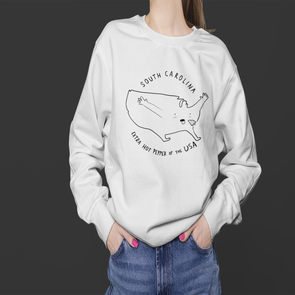 South Carolina extra hot pepper of the USA State shirt 4 Sweater