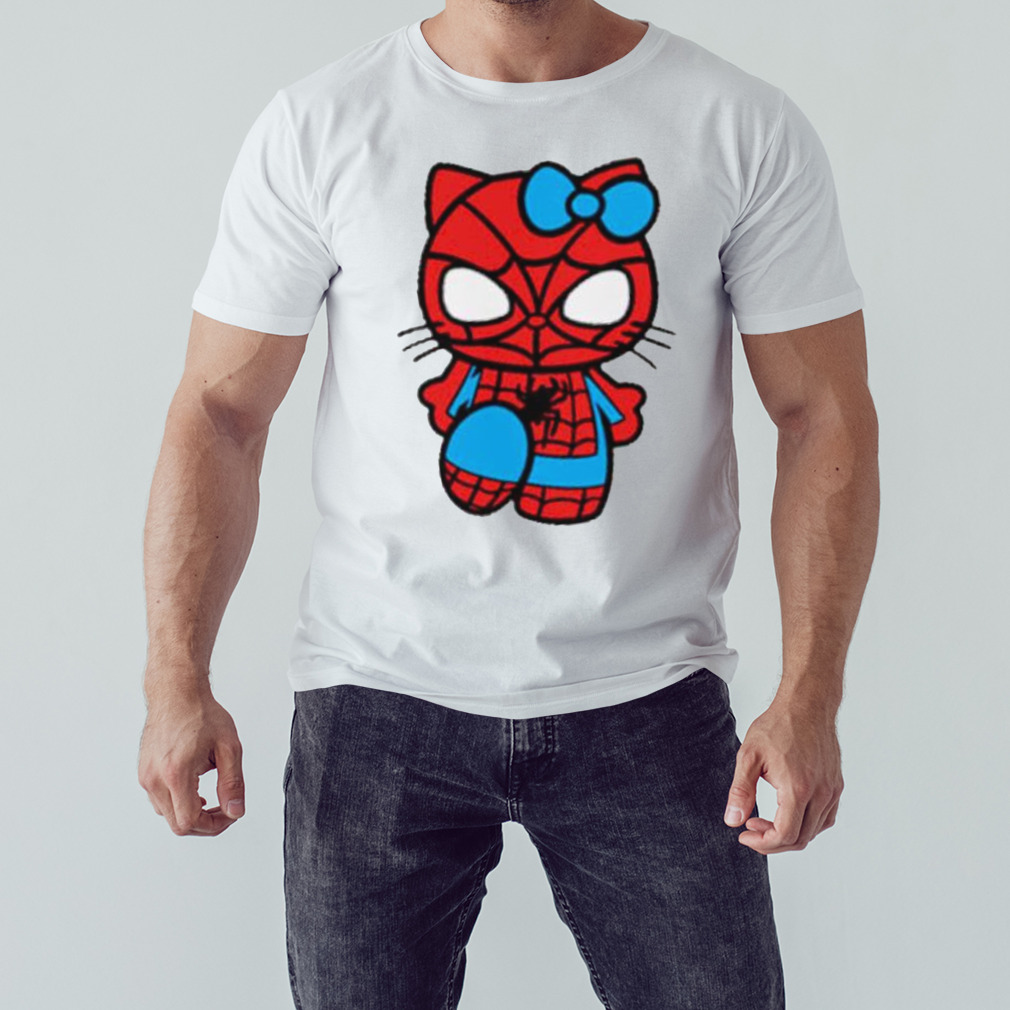 Spider-man and Hello Kitty shirt 1 Unisex shirt