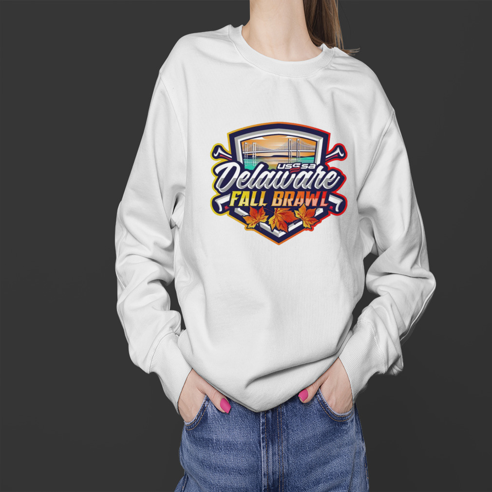 USSSA Delaware Fast Pitch Delaware Fall Brawl 2023 logo shirt 4 Sweater