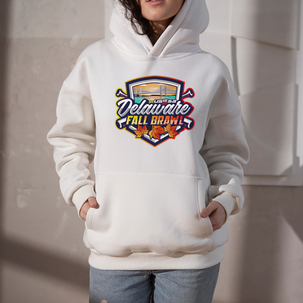 USSSA Delaware Fast Pitch Delaware Fall Brawl 2023 logo shirt 5 Hoodie