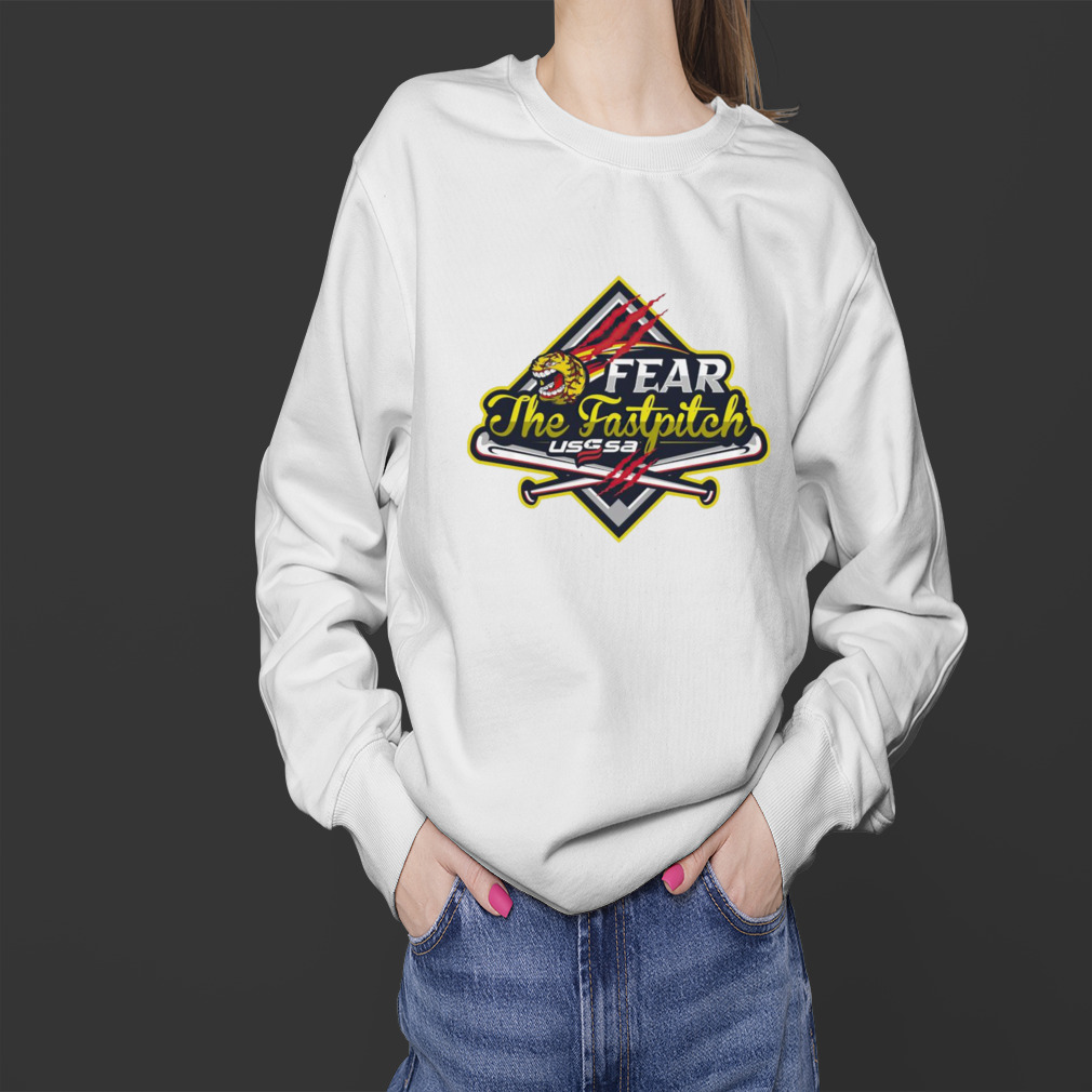 USSSA Maryland Fast Pitch Fear the Fastpitch 2023 logo shirt 4 Sweater