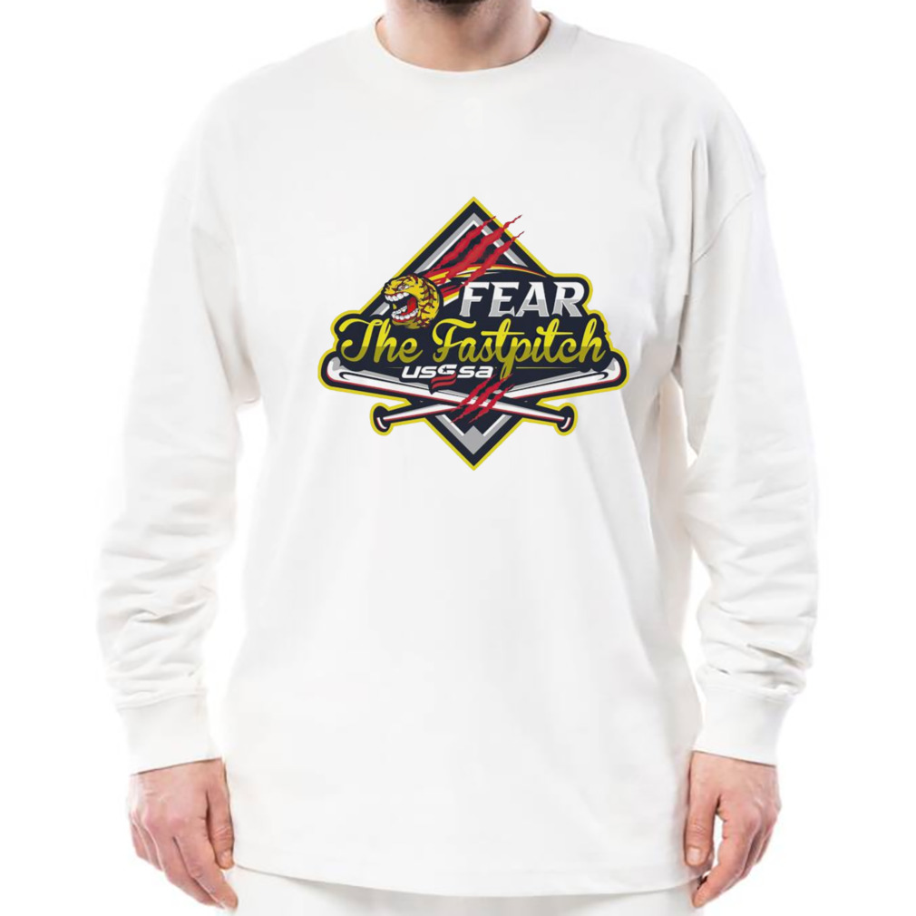 USSSA Maryland Fast Pitch Fear the Fastpitch 2023 logo shirt 3 Longsleeve shirt