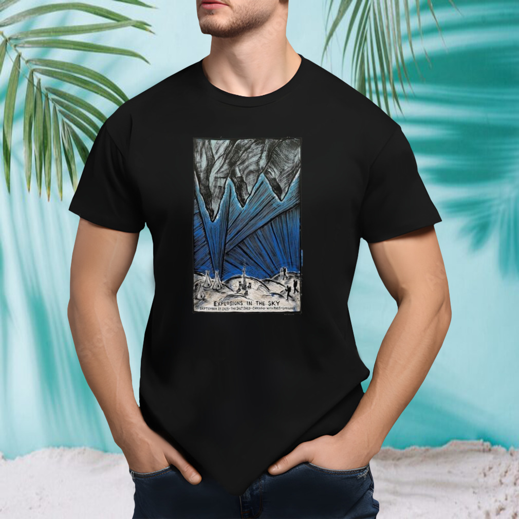 Explosions In The Sky The Salt Shed, Chicago Sept 25th 2023 T-shirt