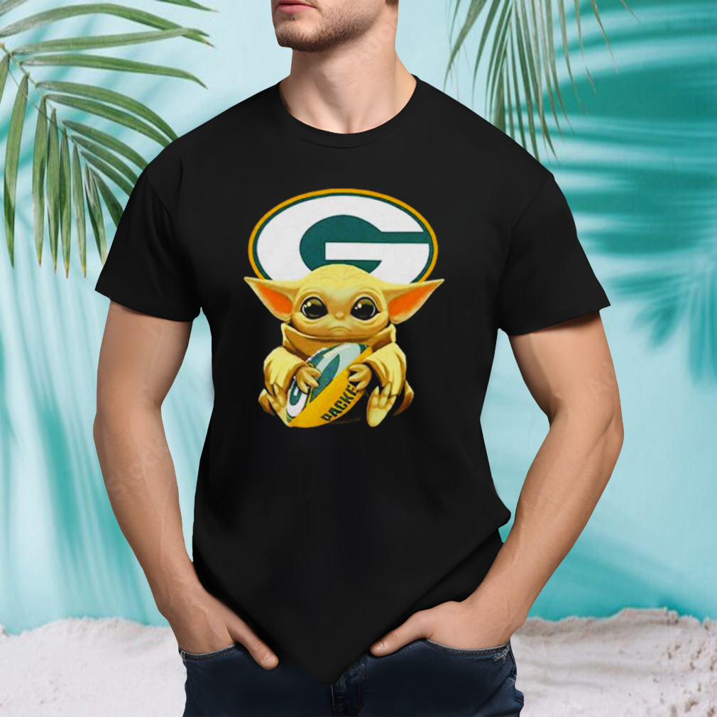 Green Bay Packers Baby Yoda shirt