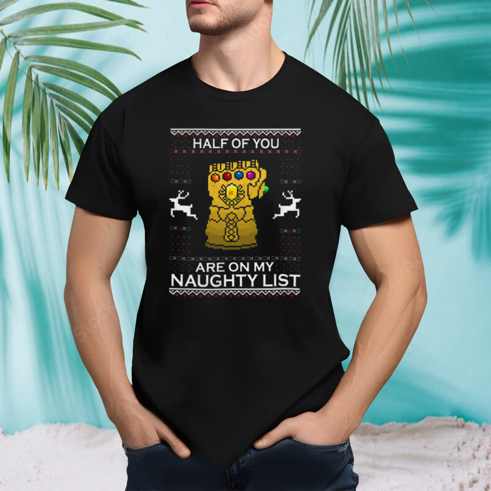 Infinity Christmas gloves shirt