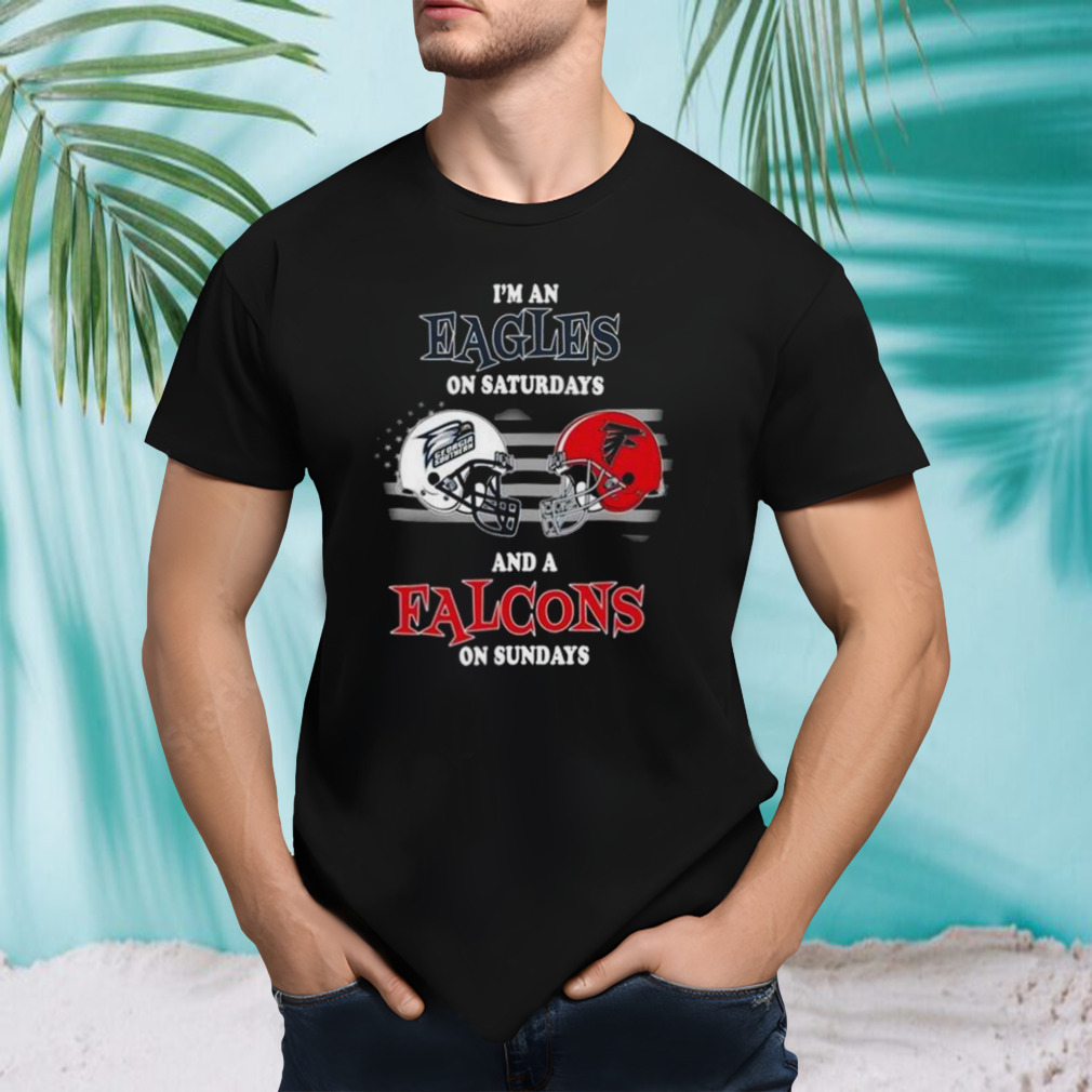 I’m An Georgia Southern Eagles On Saturdays And A Atlanta Falcons On Sundays 2023 shirt