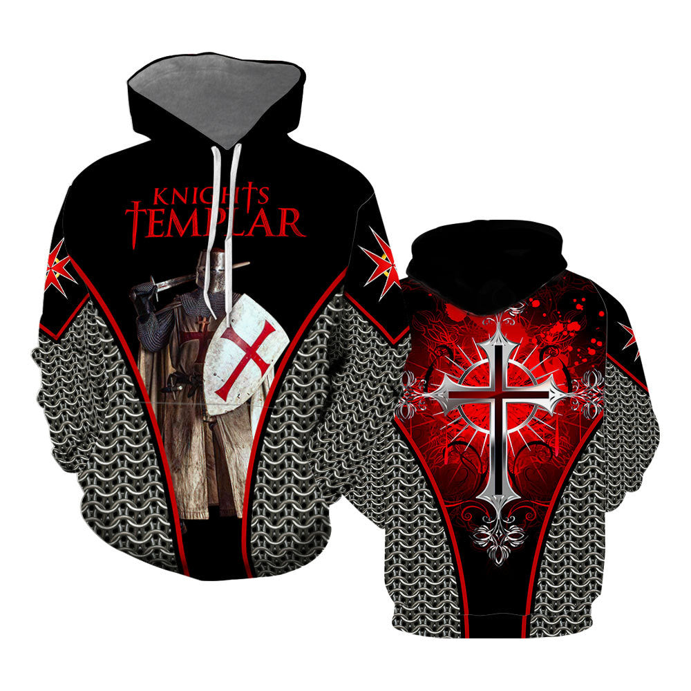 Knight Templar Warrior All Over Print  For Men & Women  HP5704