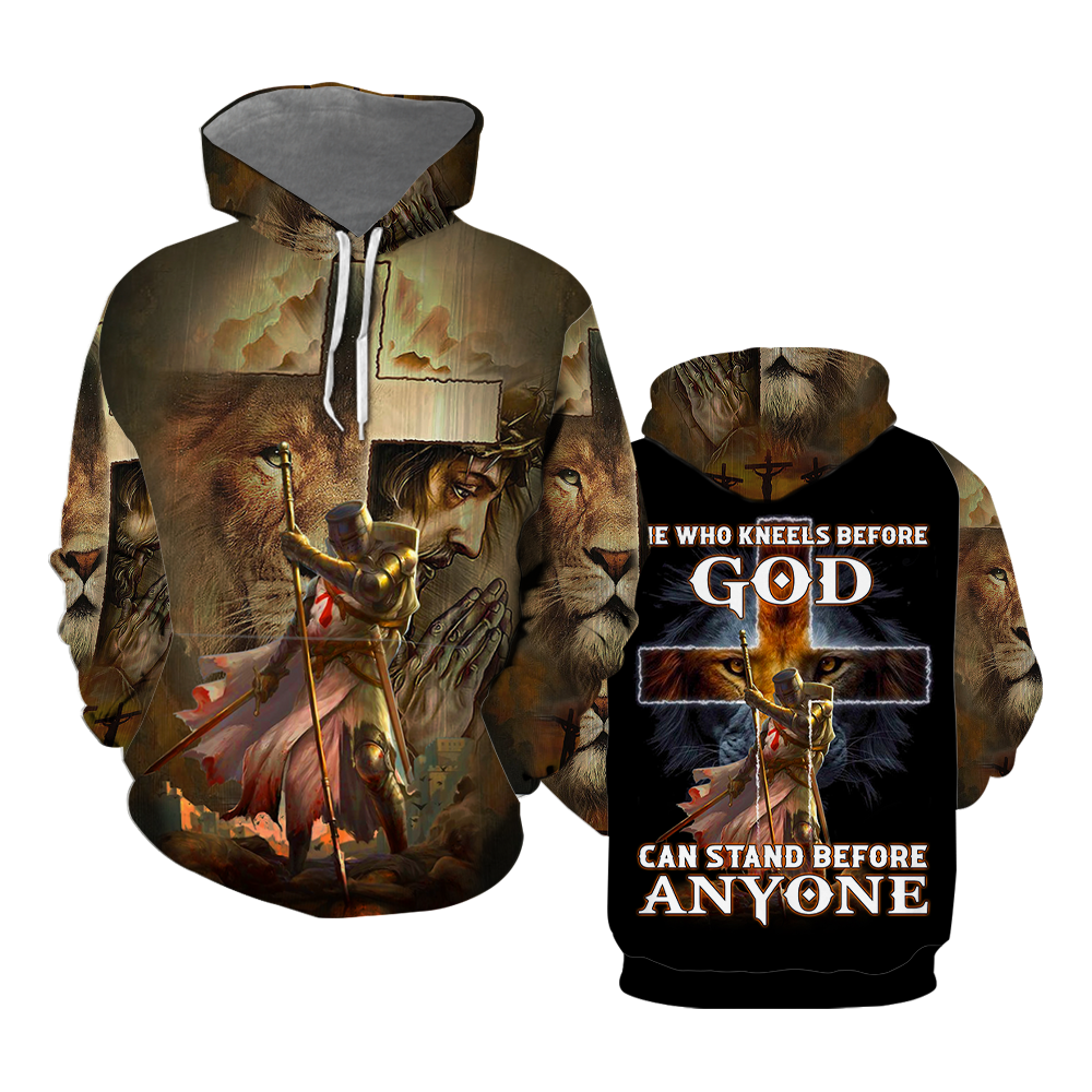 Knight The Strongest Warrior Jesus All Over Print  For Men & Women  HP5128