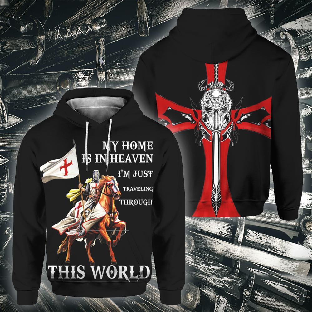 Knights Templar All Over Print  For Men & Women  HT3171