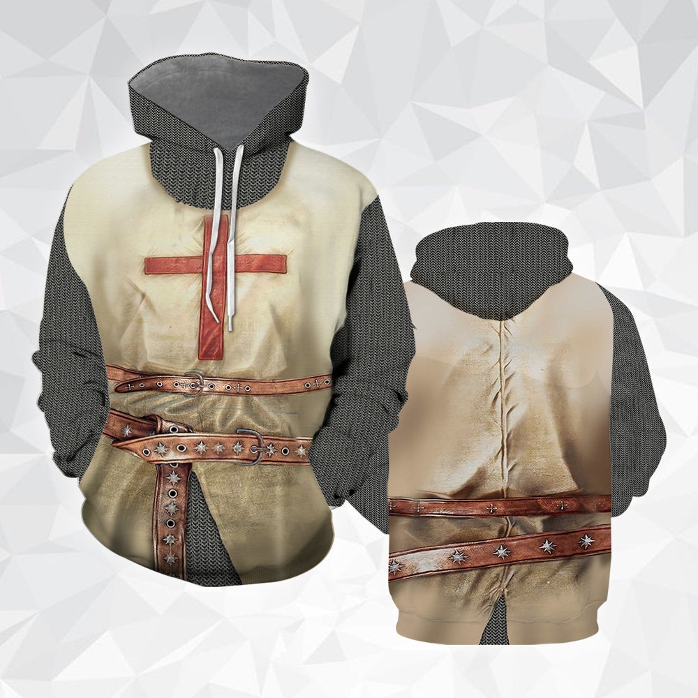 Knights Templar Armor All Over Print  For Men & Women  HT6414