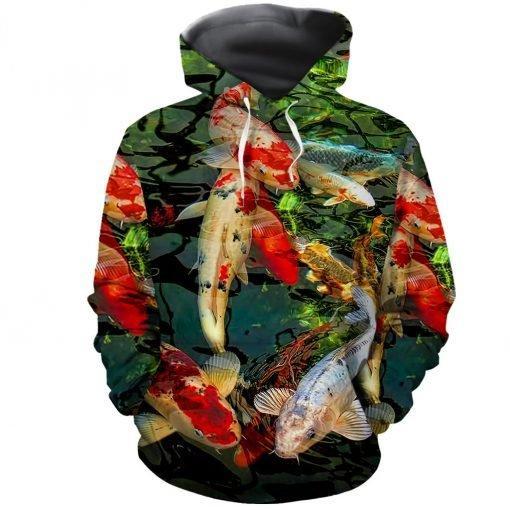 Koi Fish All Over Print  For Men & Women  HT4514