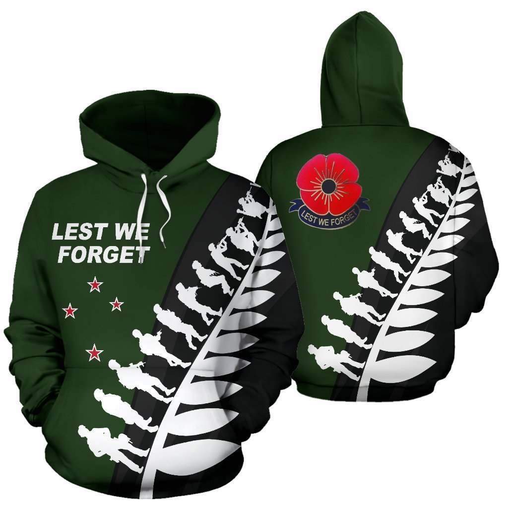 Lest We Forget - New Zealand All Over Print  For Men & Women  HT3029