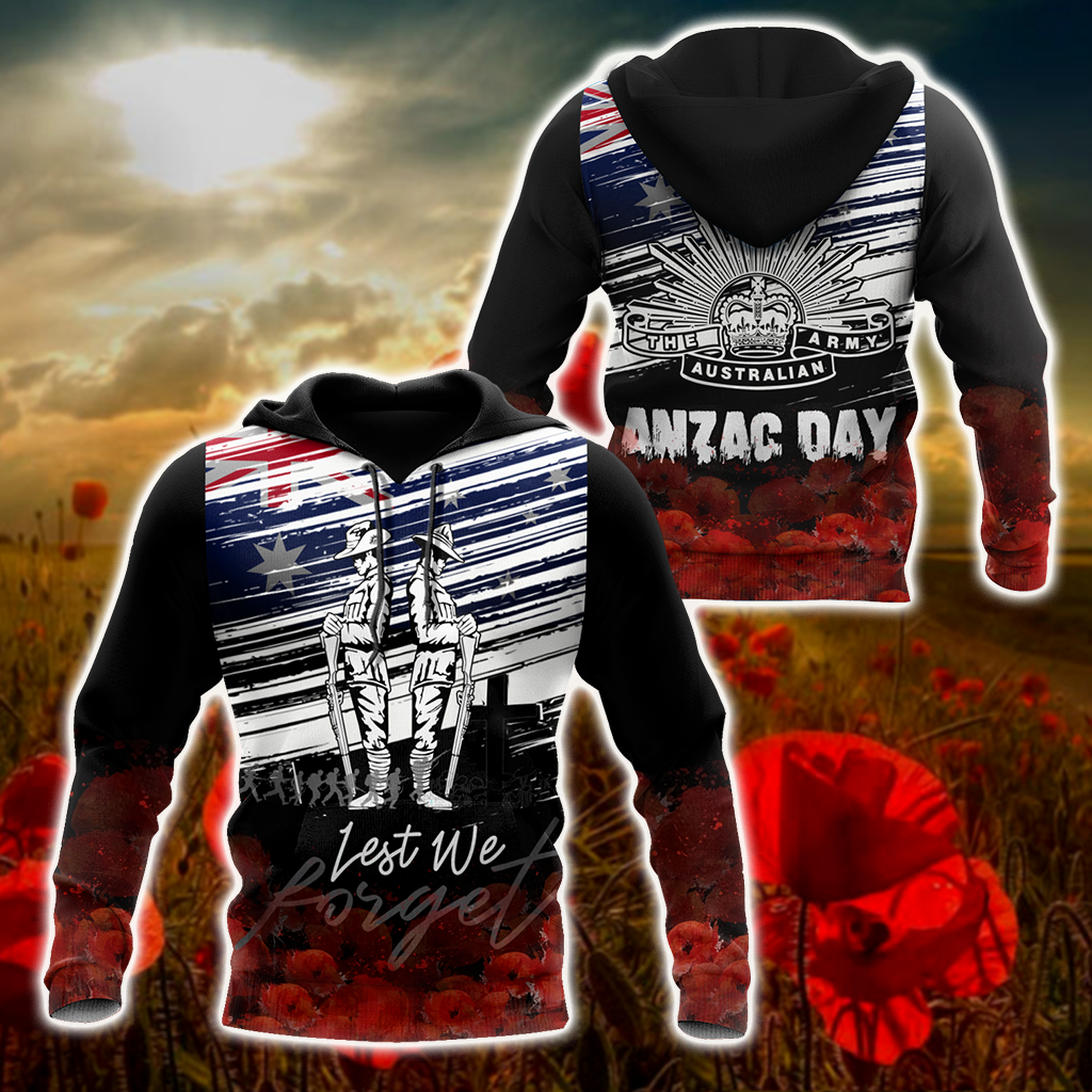 Lest We Forget Soldier All Over Print  For Men & Women  HT7697