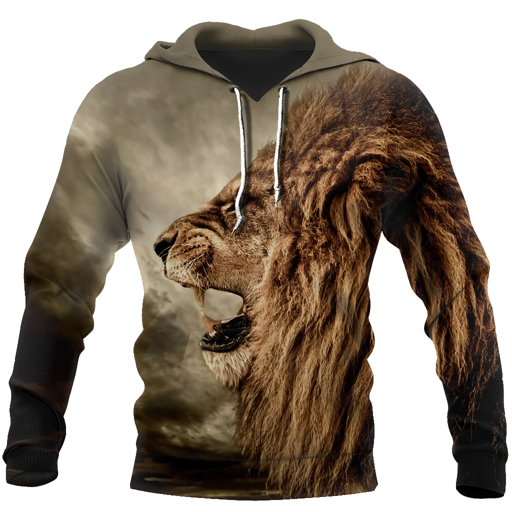 Lion Angry All Over Print  For Men & Women  HT7948