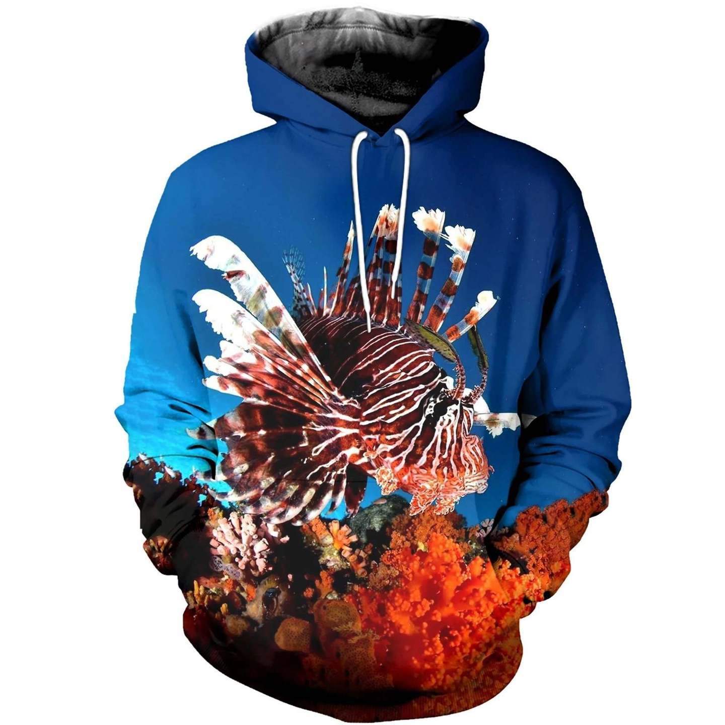 Lion Fish All Over Print  For Men & Women  HT2607