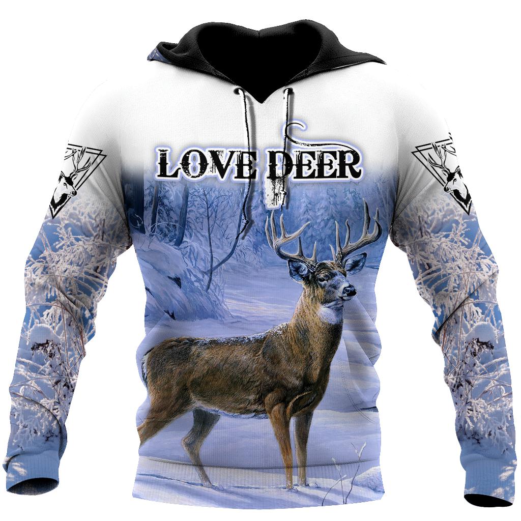 Love Deer All Over Print  For Men & Women  HT8117