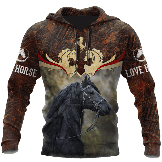 Love Horse Khaki Cool All Over Print  For Men & Women  HO2813