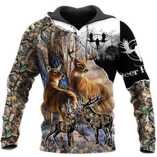 Love Hunting Camouflage All Over Print  For Men & Women  HO2650