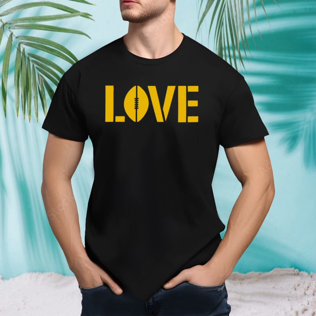 Love stencil shirt
