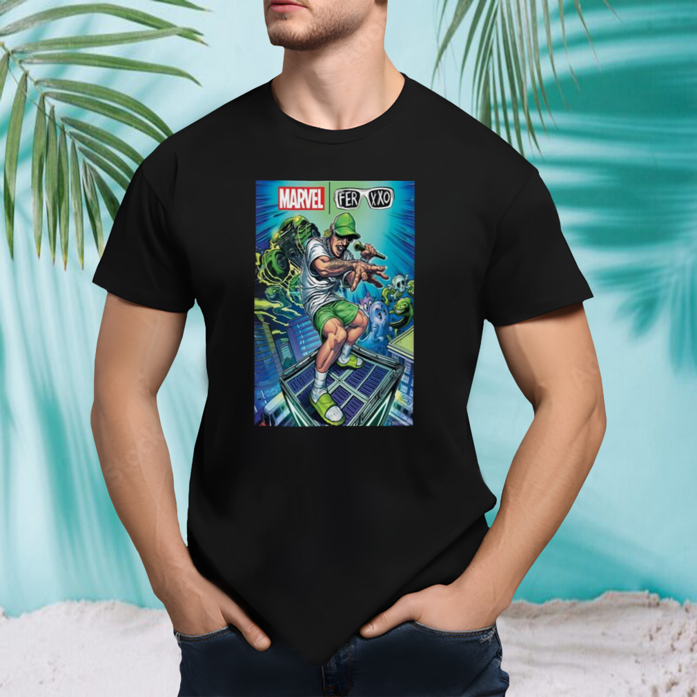 Marvel X Ferxxo Poster 2023 T-shirt
