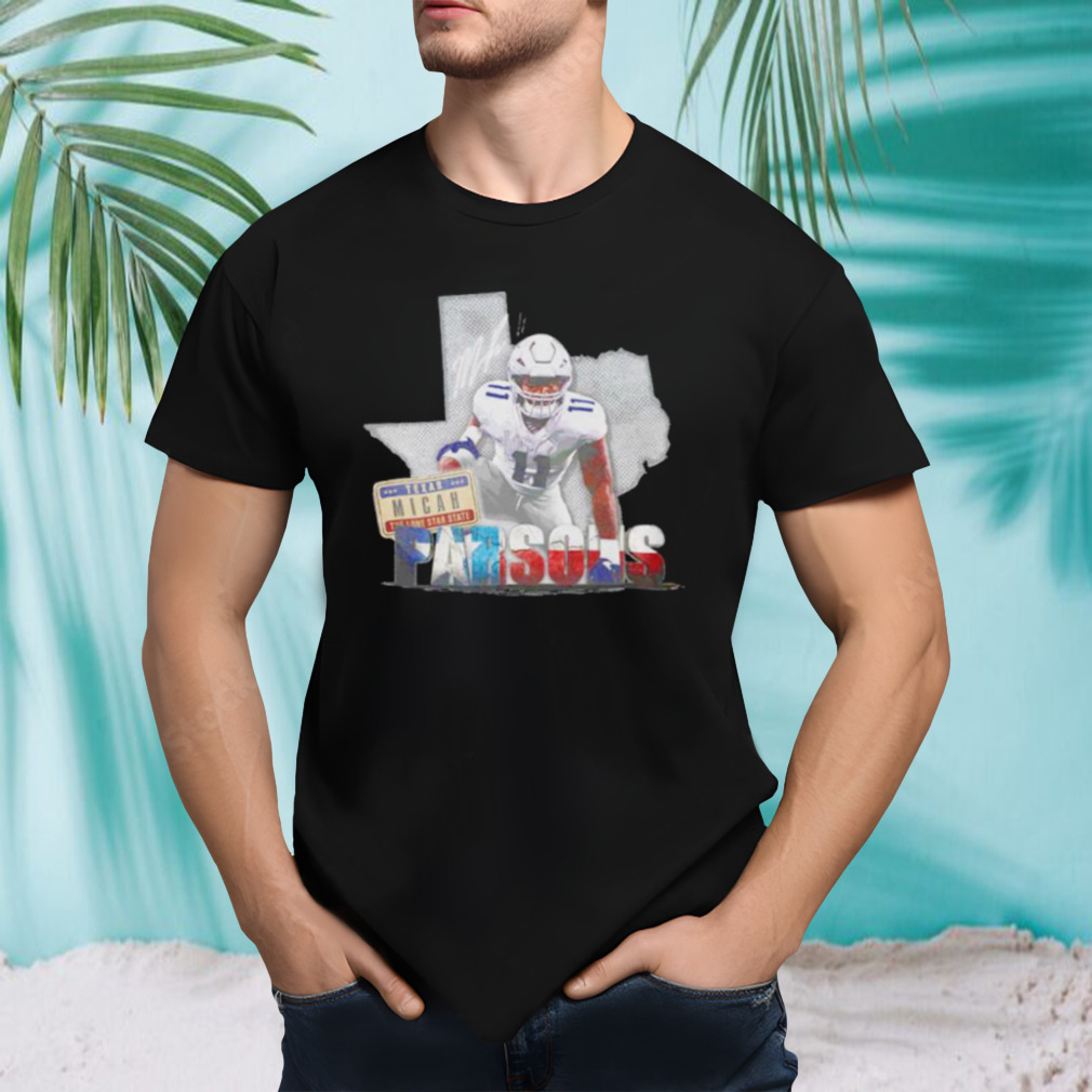 Micah Parsons Dallas flag football shirt
