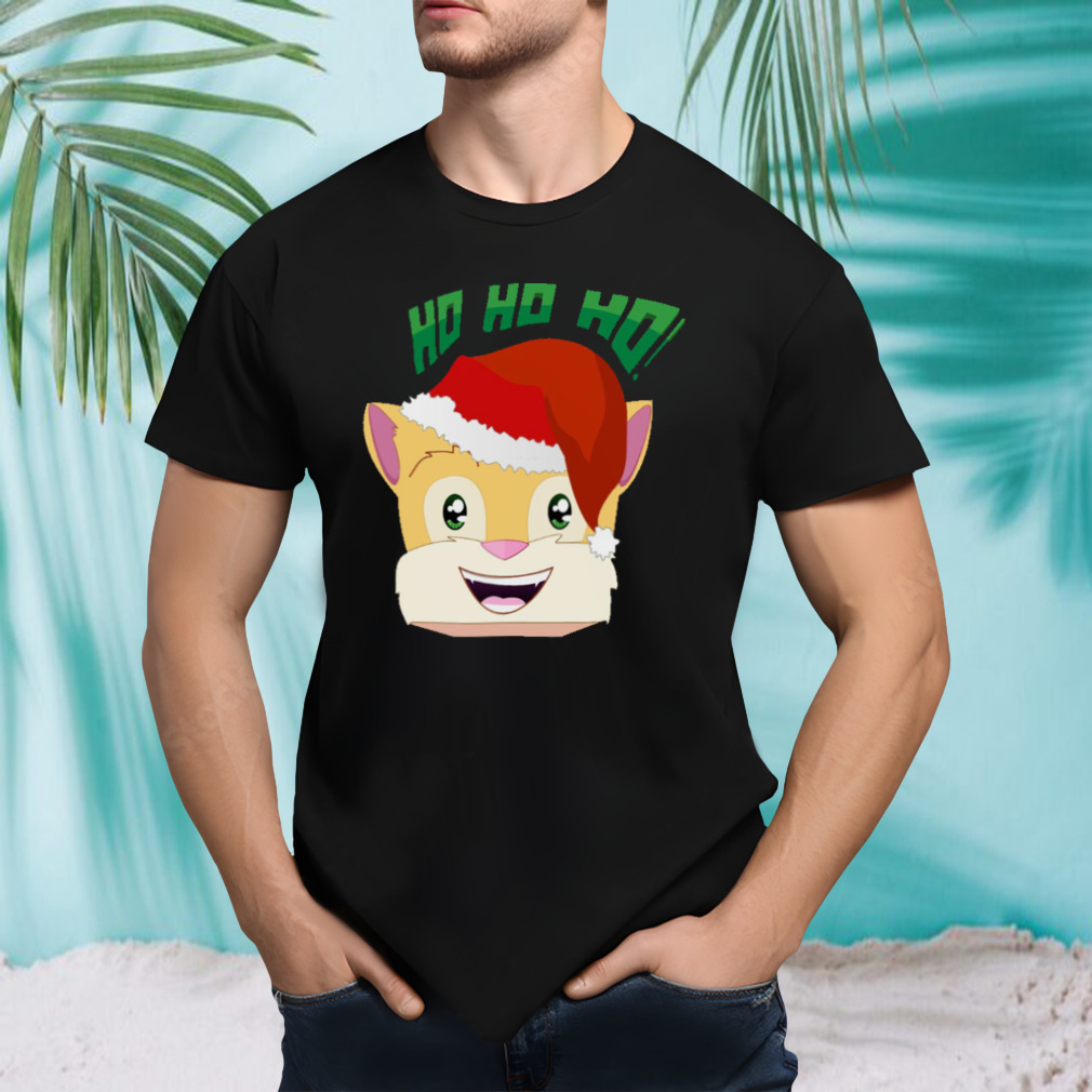 Minecraft Youtuber Stampy Cat Santa Christmas Winter shirt