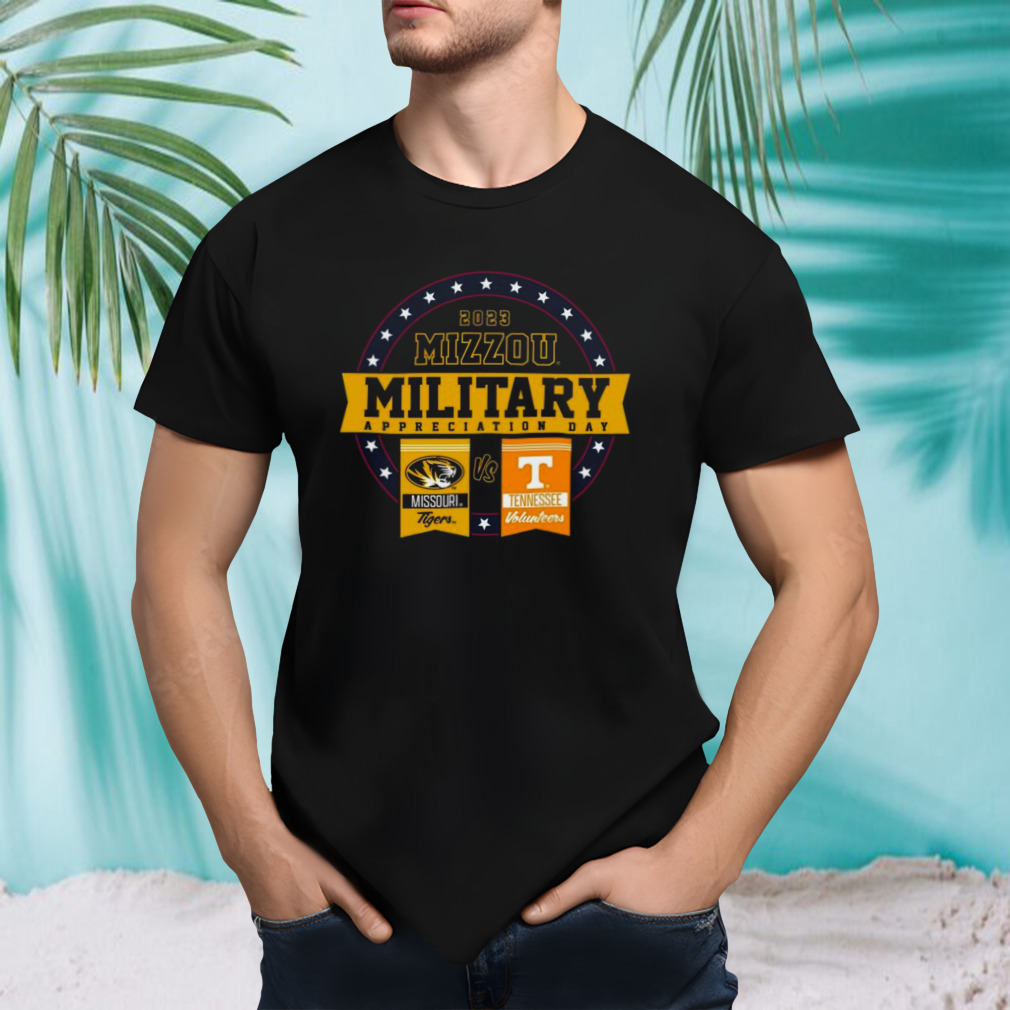 Mizzou Tigers Vs Tennessee Volunteers 2023 Mizzou Military Appreciation Day T-Shirt