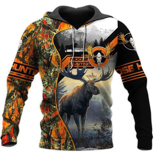 Moose Hunting All Over Print  For Men & Women  HT5200